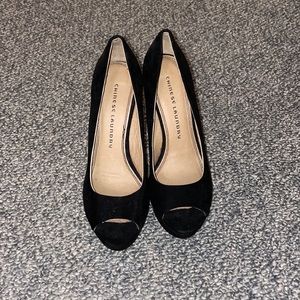 Black heels size 7